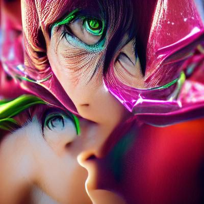 Andromeda Shun Anime Art in Unreal Engine