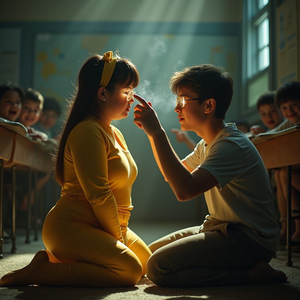 Velma Hypnotized: Cinematic Classroom Scene