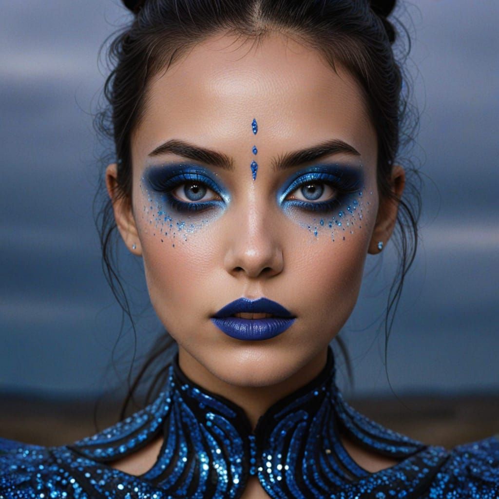 Warrior Queen in Post-Apocalyptic Wasteland