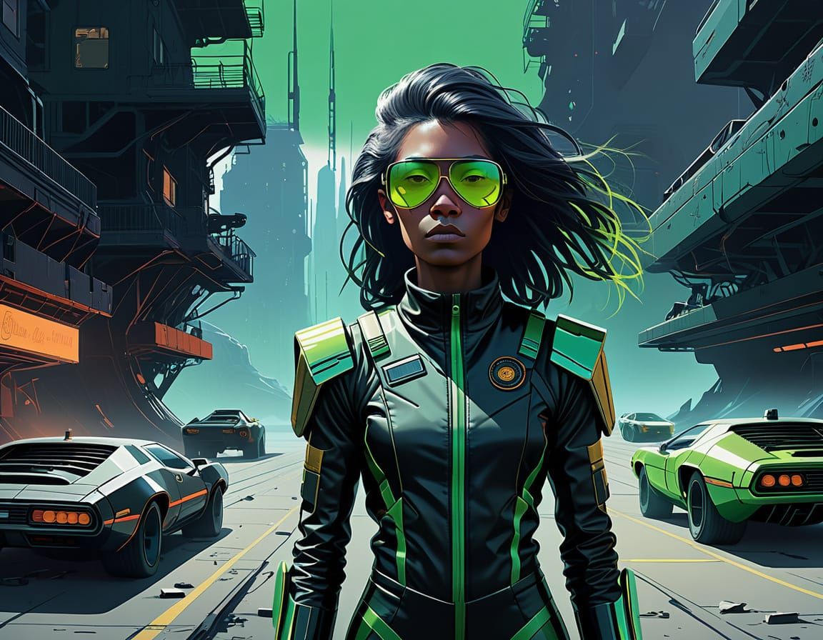 Supernova Ninja Warrior Queen Speeds Through Post-Apocalypti...