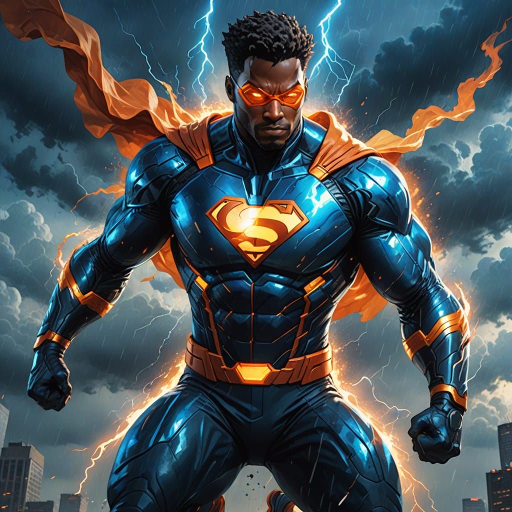 Weather Warrior in Iridescent Armor