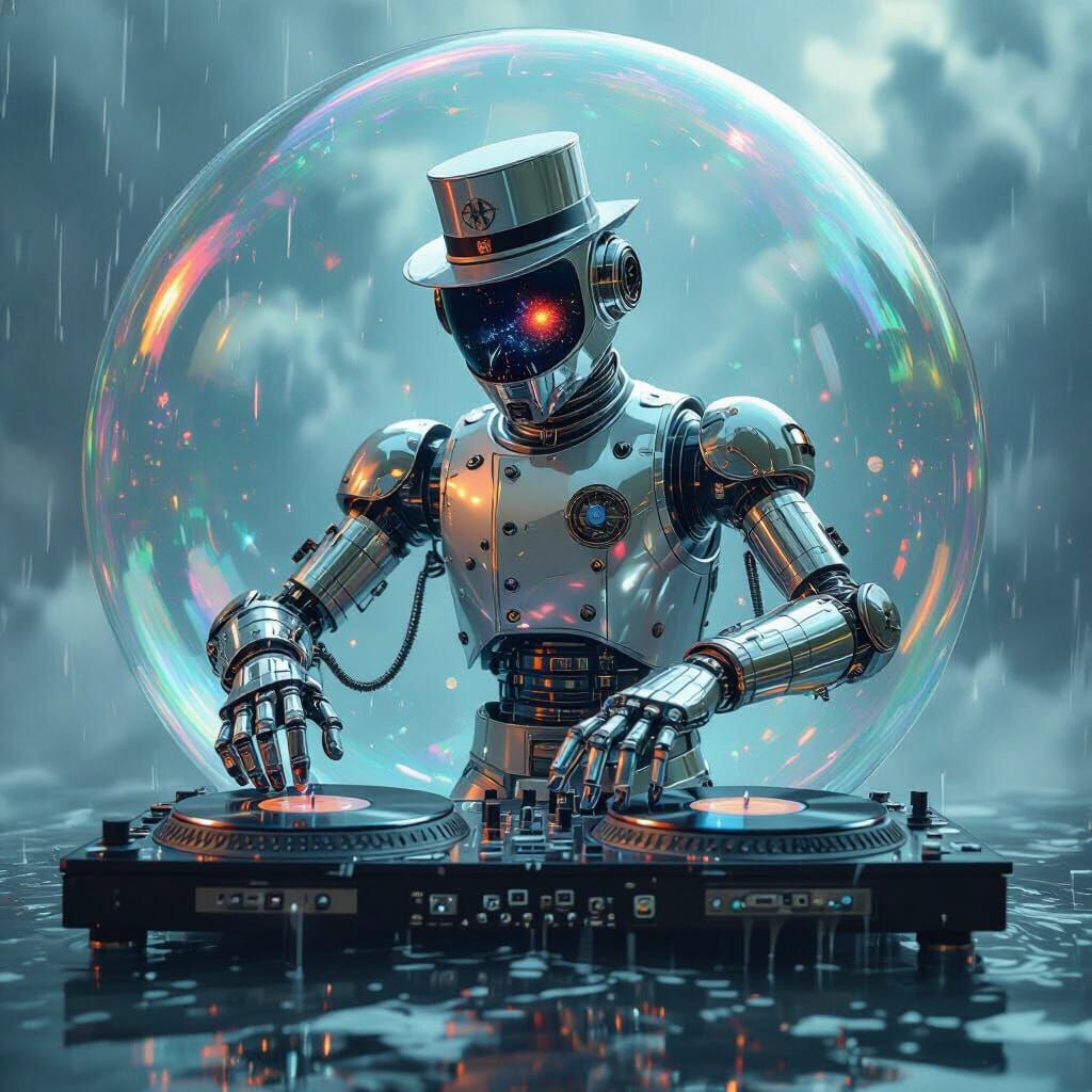 Surreal Soda Jerk Robot Mixes Galaxy Beats