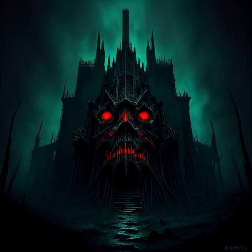 Horrific Biomechanical Cenobites: A Dark Masterpiece