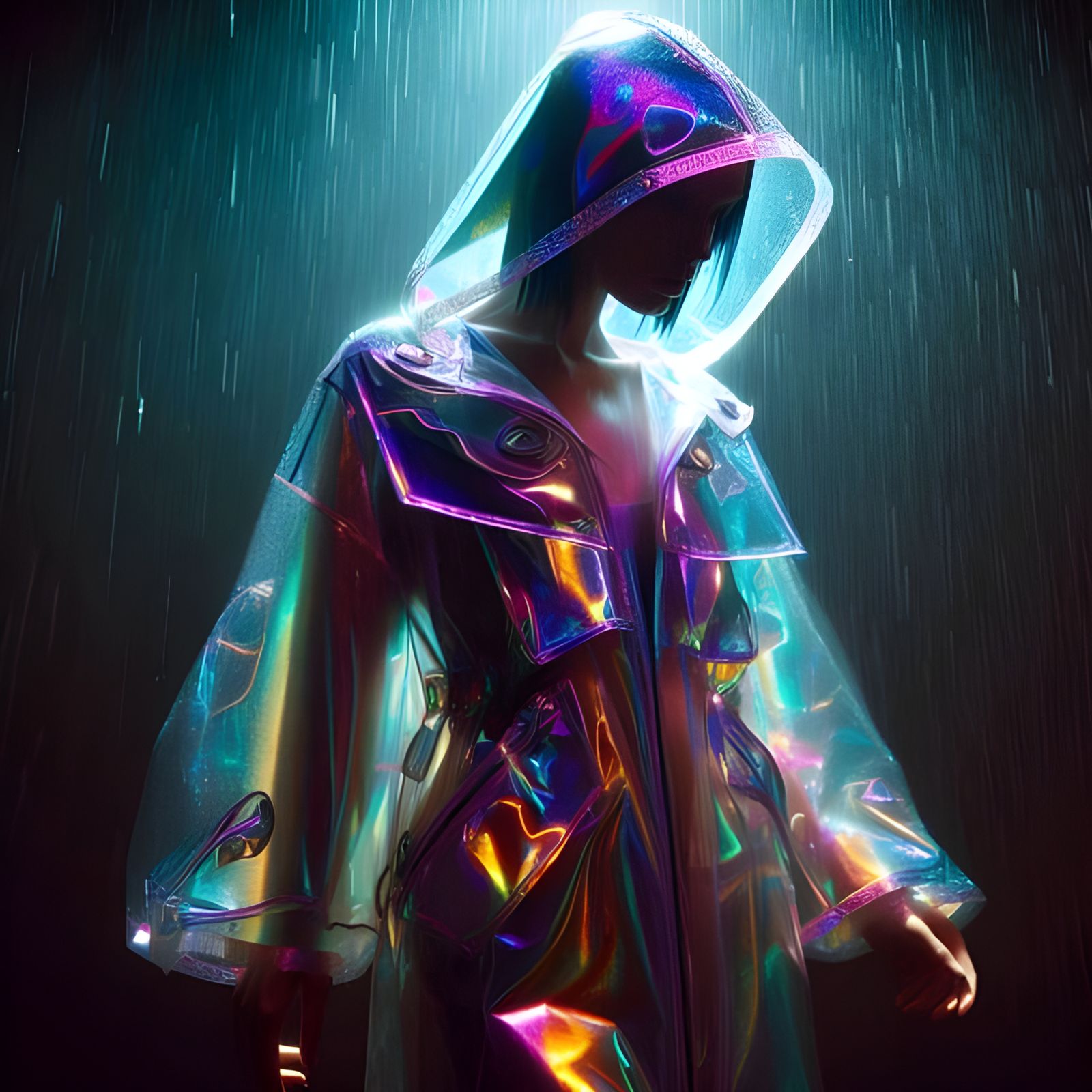 Simple Black Background Generated by AI