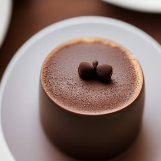 Chocolate Mouse in Professional Photography Style