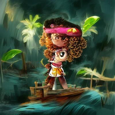 Pirate Princess on Magical Island: DeviantArt Concept Art