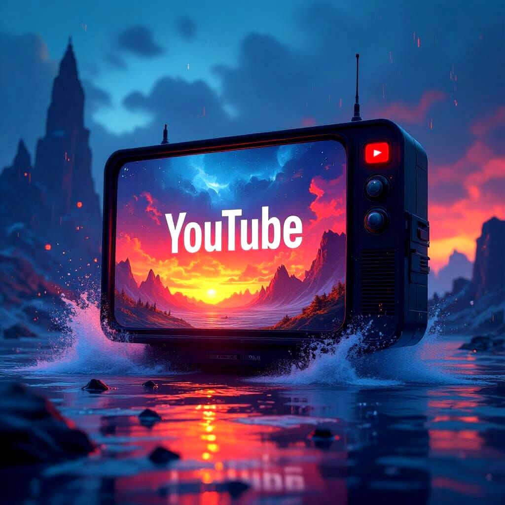 YouTube Marketing Update in Fantasy Concept Art Style