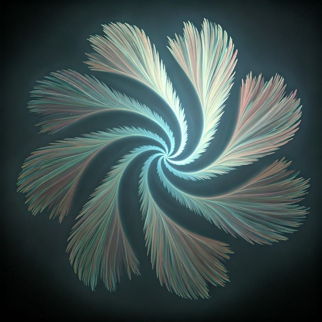 Ethereal Bloom Radiates Cosmic Energy