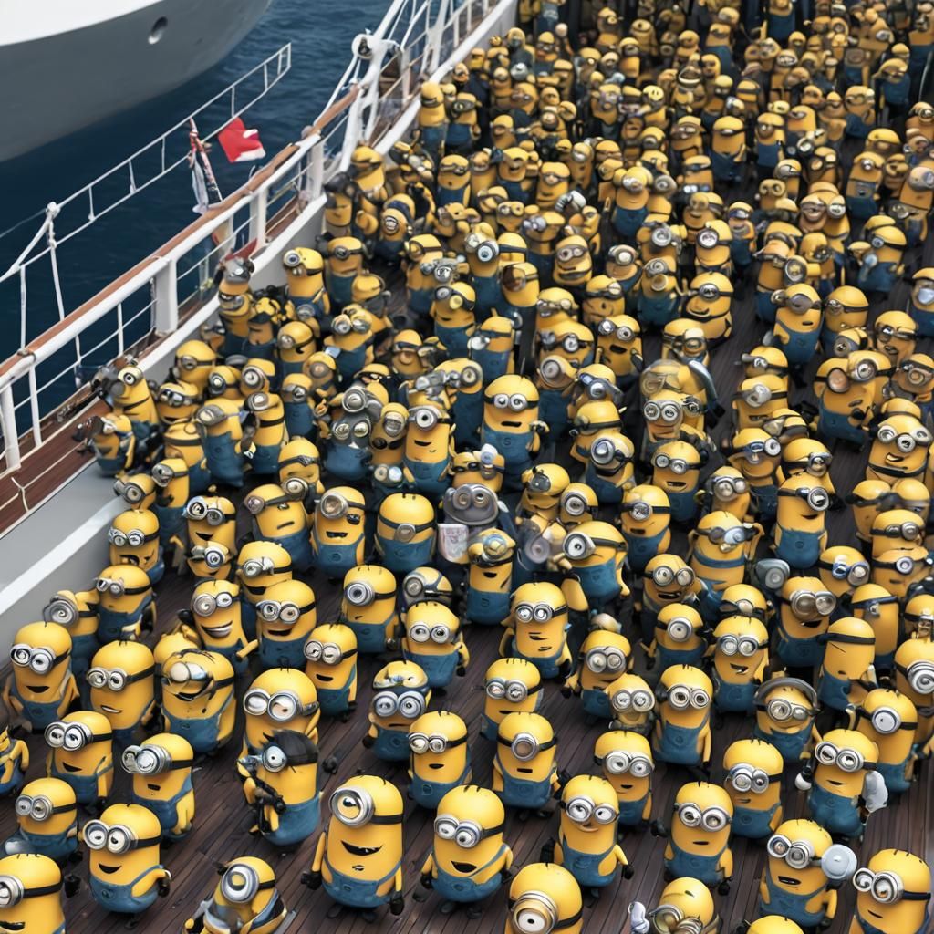 Minions on a Cruise Ship Adventure