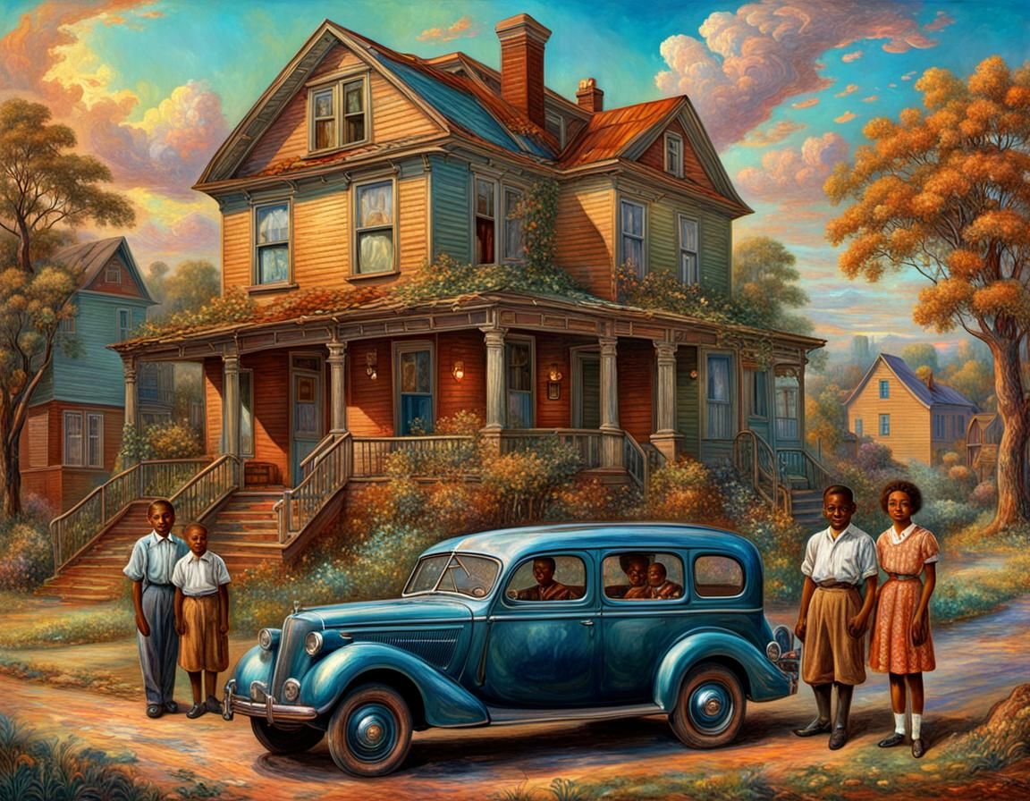 African American Family in Georgia, 1938