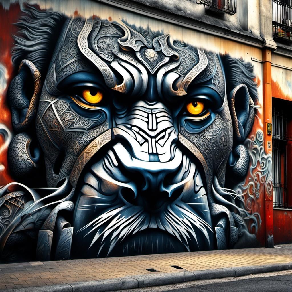 Hyperrealistic Street Art in HDR