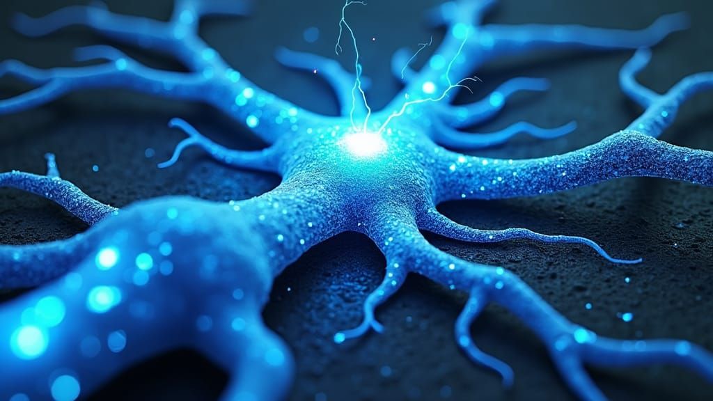 Neurons Firing in Urban Graffiti Landscape