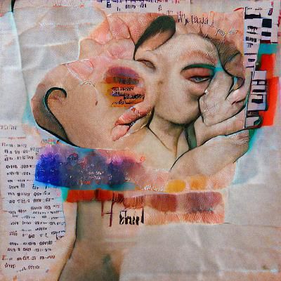 Expressive Mixed Media Art: An Ode to Love
