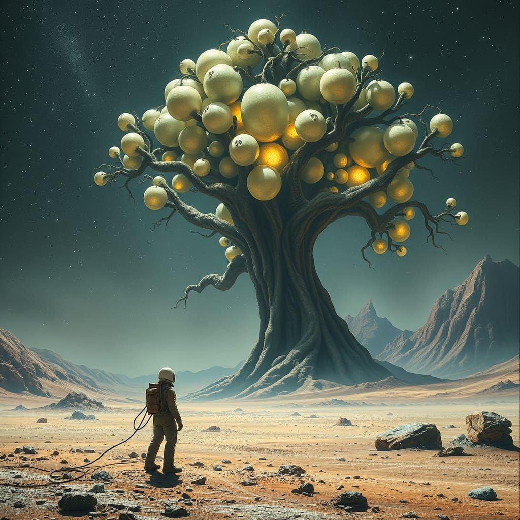 Cosmic Tree of Eternity in a Galactic Landscape