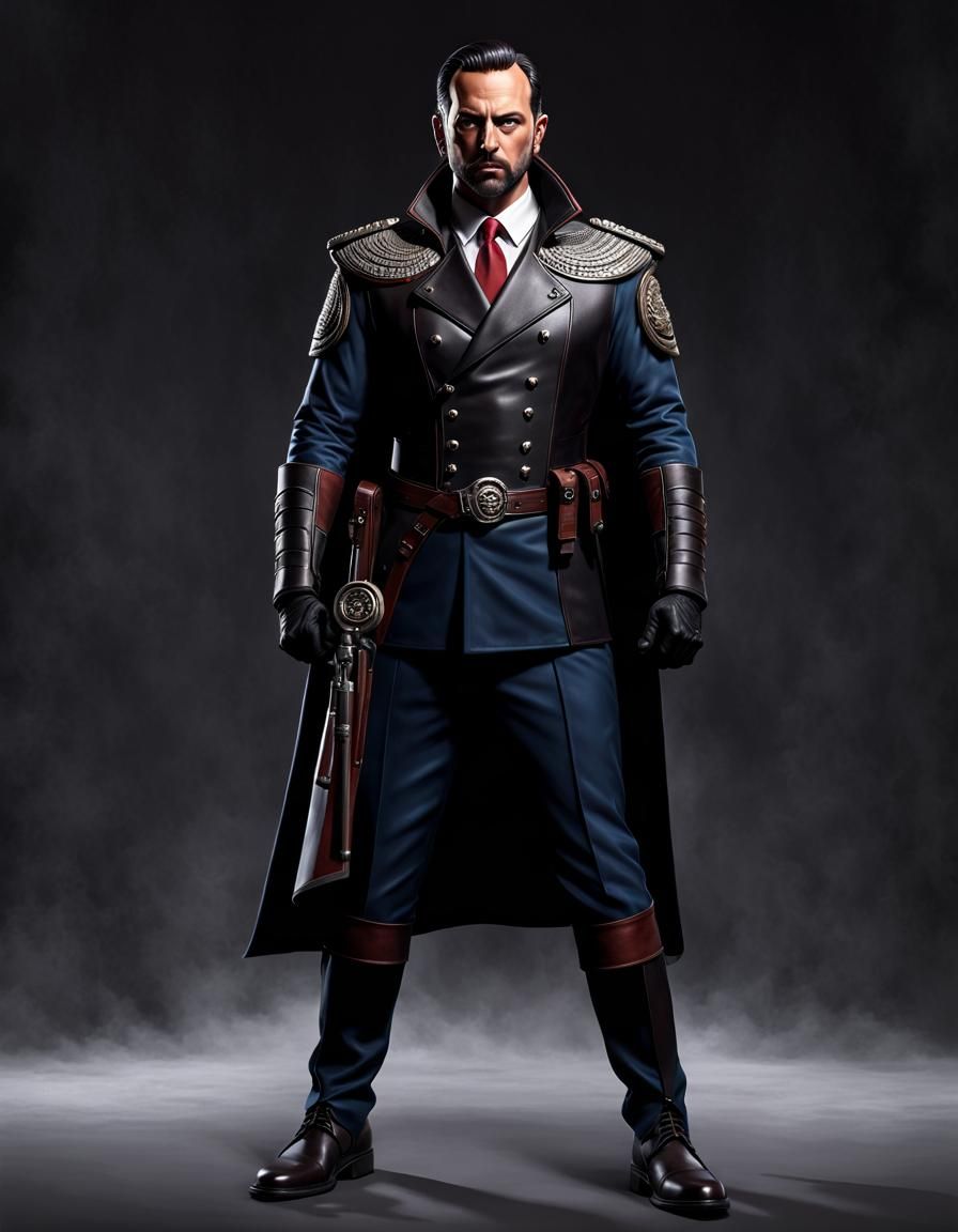 Evil D&D Fascist Leader by Greg Rutkowski