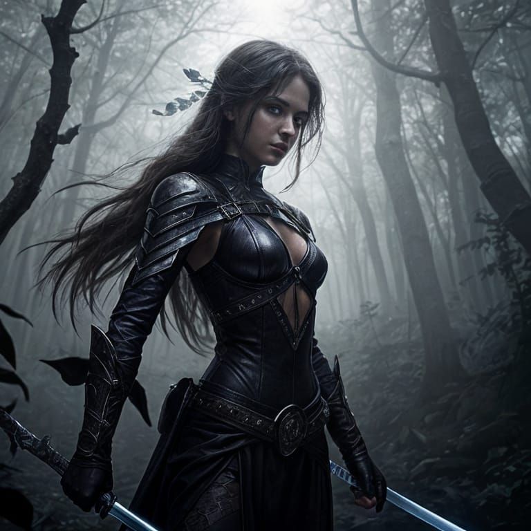 Elemental Sword Dancer in Shadow