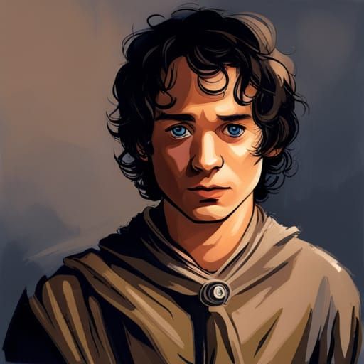 AI Image of Frodo