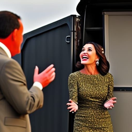 Woman's Face Expressing Awe at Antique Roadshow