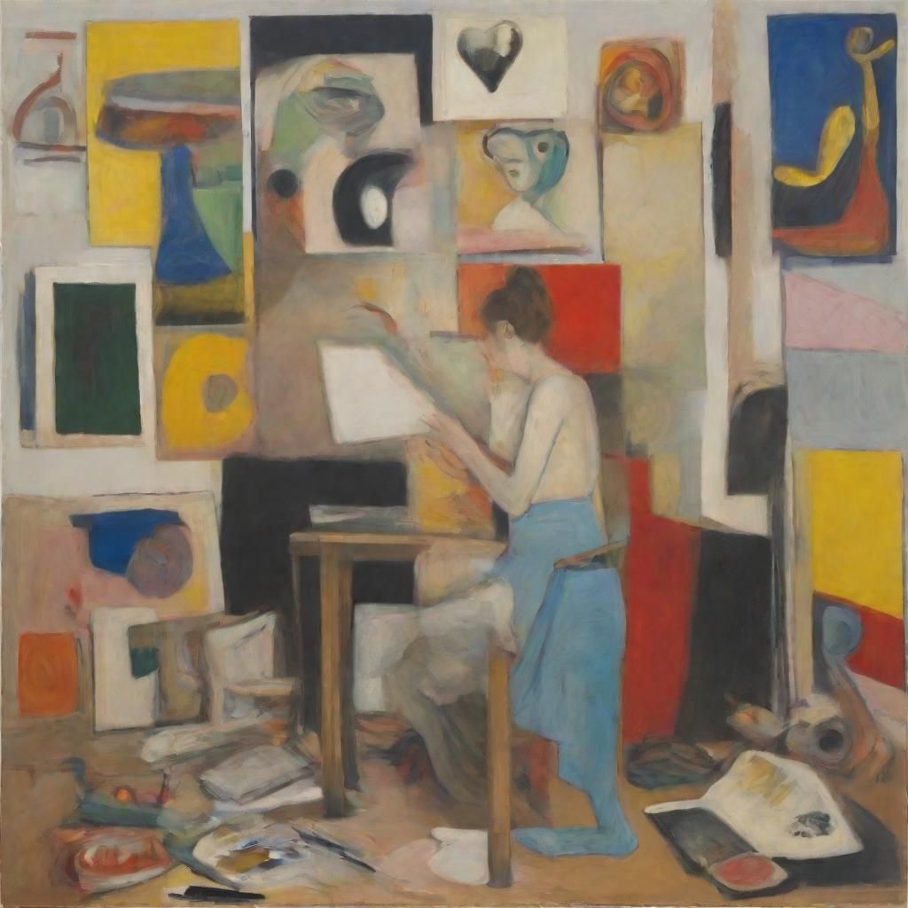 AI Interpretation of Great Art