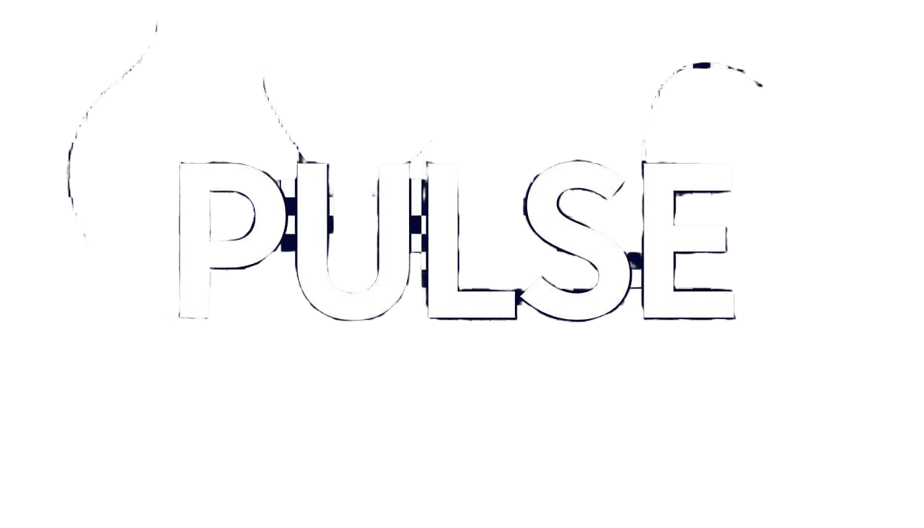 Minimalist "PULSE" Logo for Caribbean House Festival