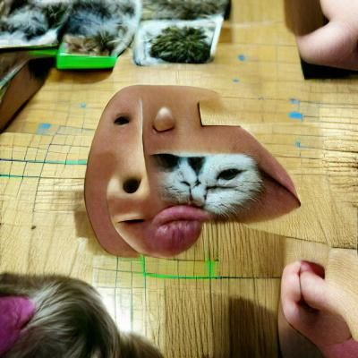 Close-Up of a Cat's Face