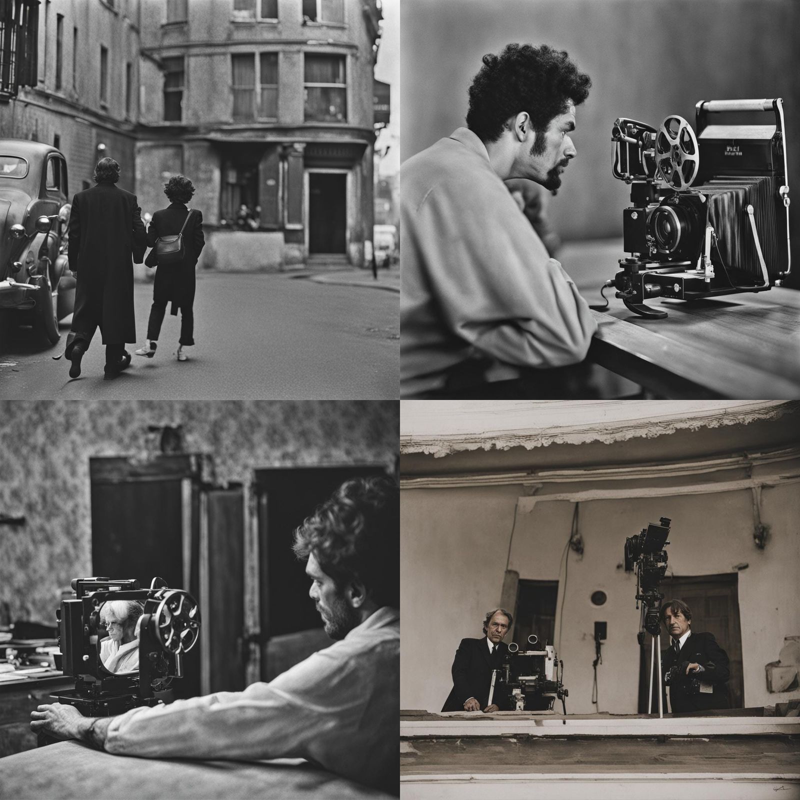 Abstract AI Interpretation of Film