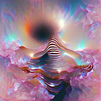 Vibrant Aura Emanates Soft Light