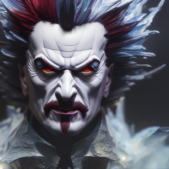 Hyperrealistic Portrait Inspired by Comic Art