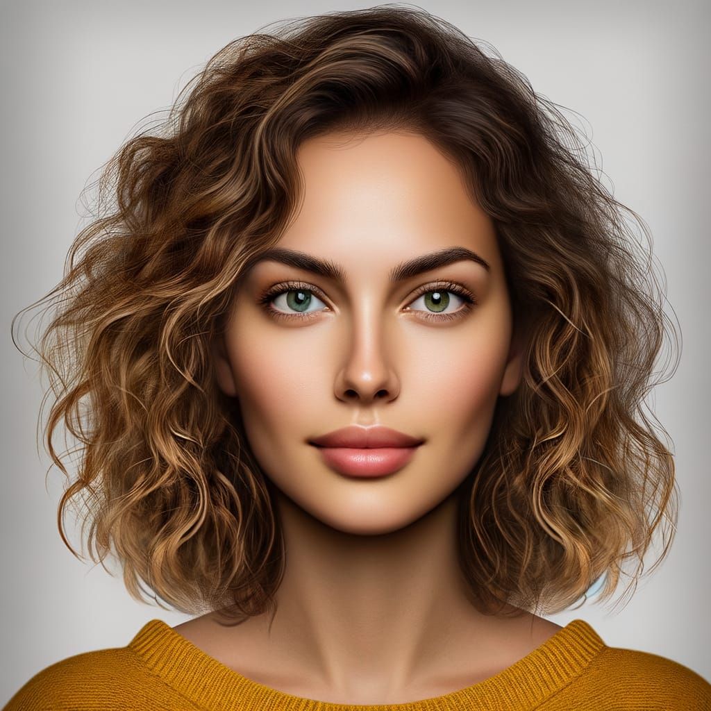 Beauty Transformed: A Soft, Feminine Portrait