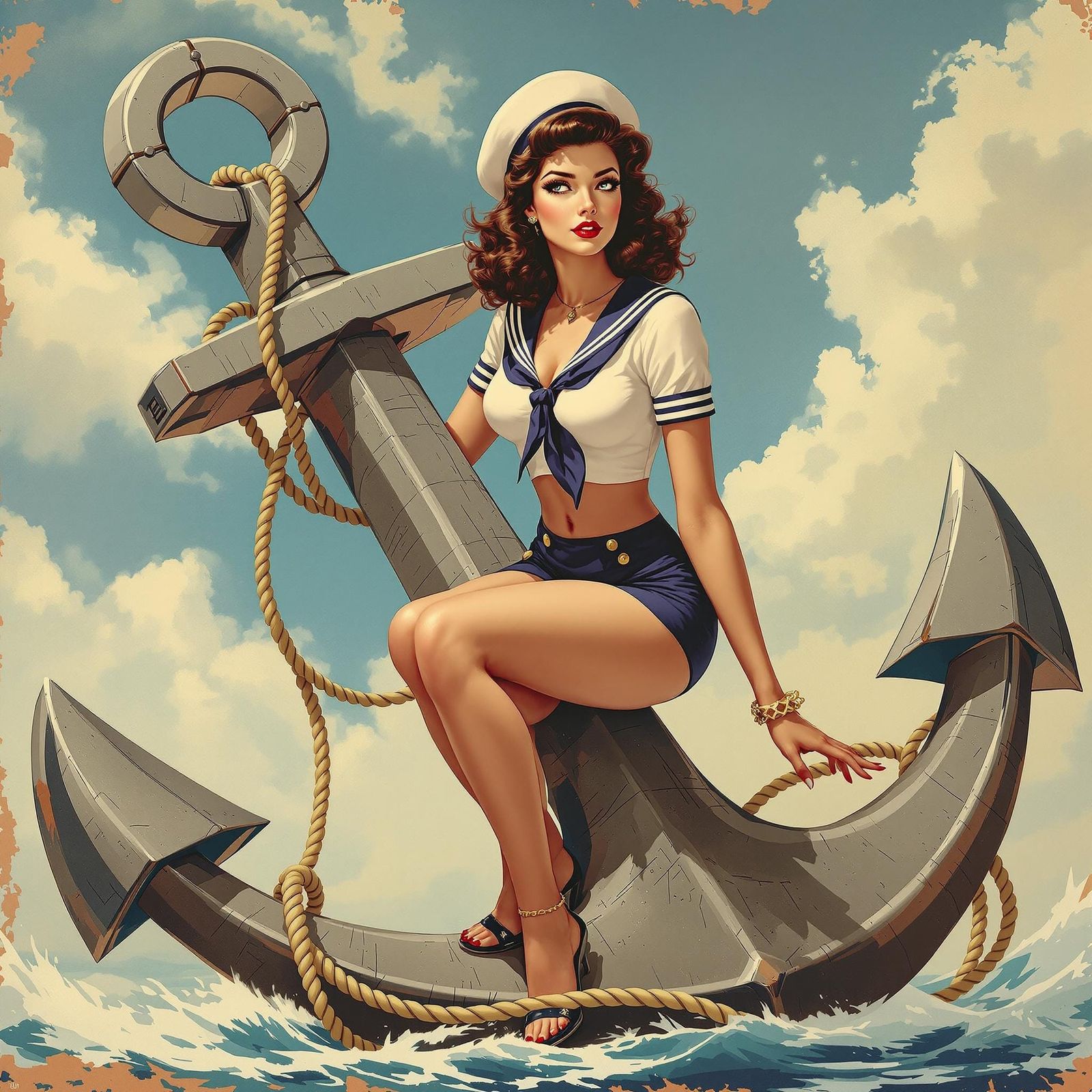 Anchored