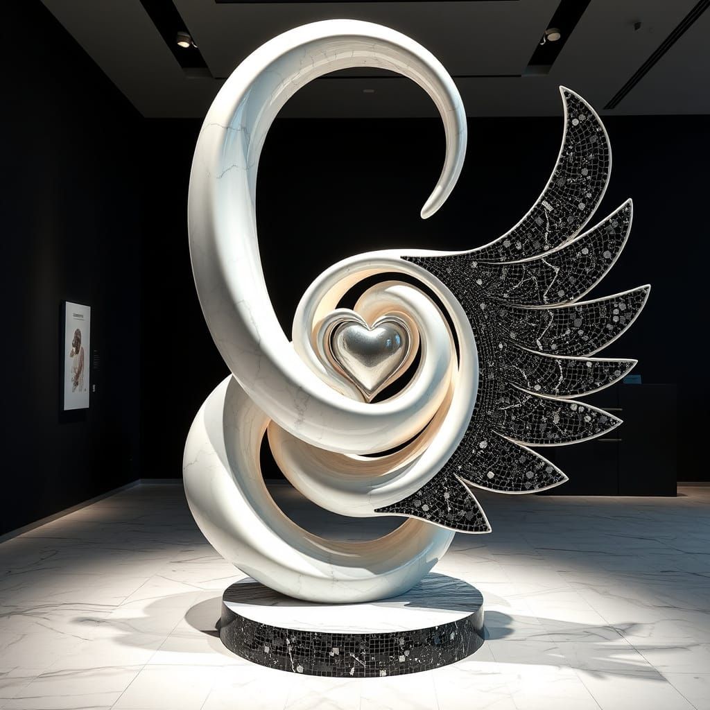 Abstract Art Sculpture