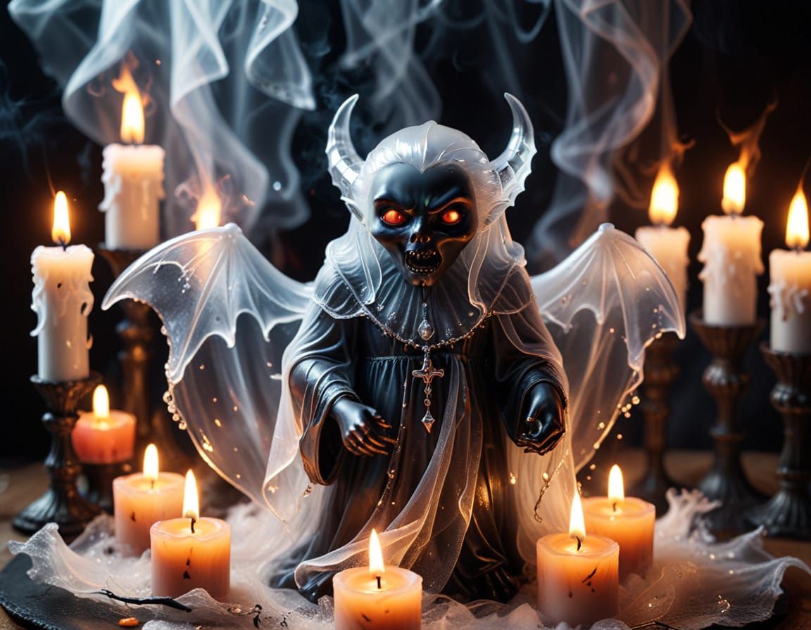 Ethereal Vampire Creature in Dark Ritual