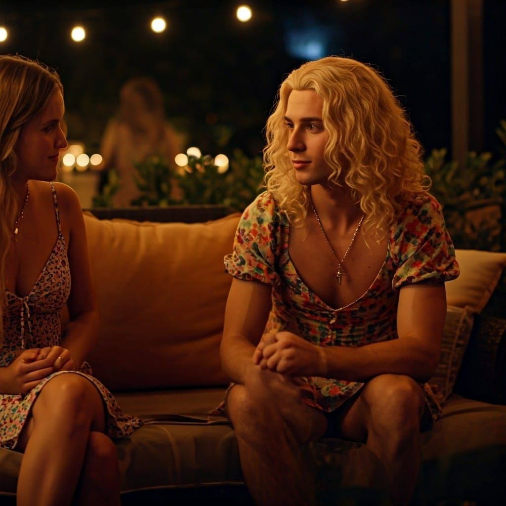 Dramatic Outdoor Portrait in Cinematic Style