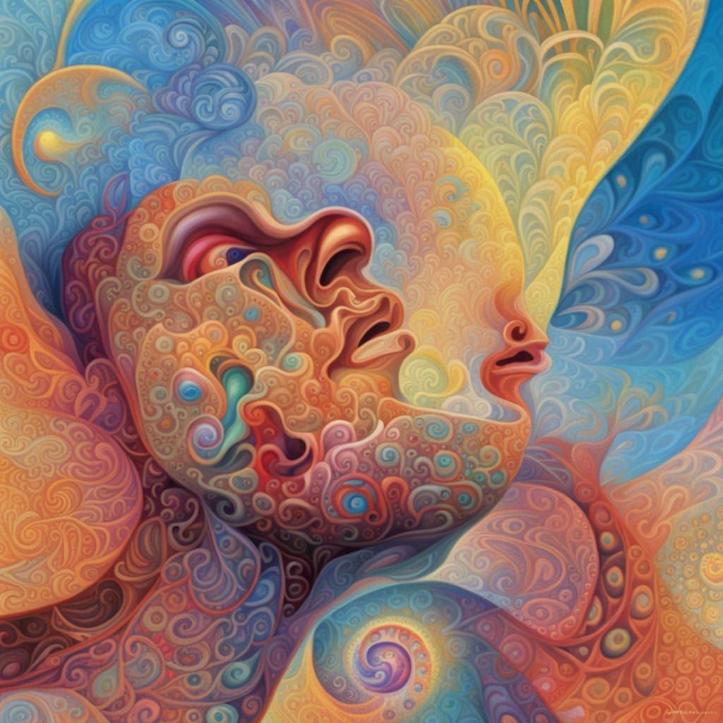 Psychedelic Art: Speaking in Tongues with Golden Ratio