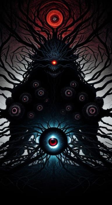 Ethereal Horror Mass with Twisted Formations