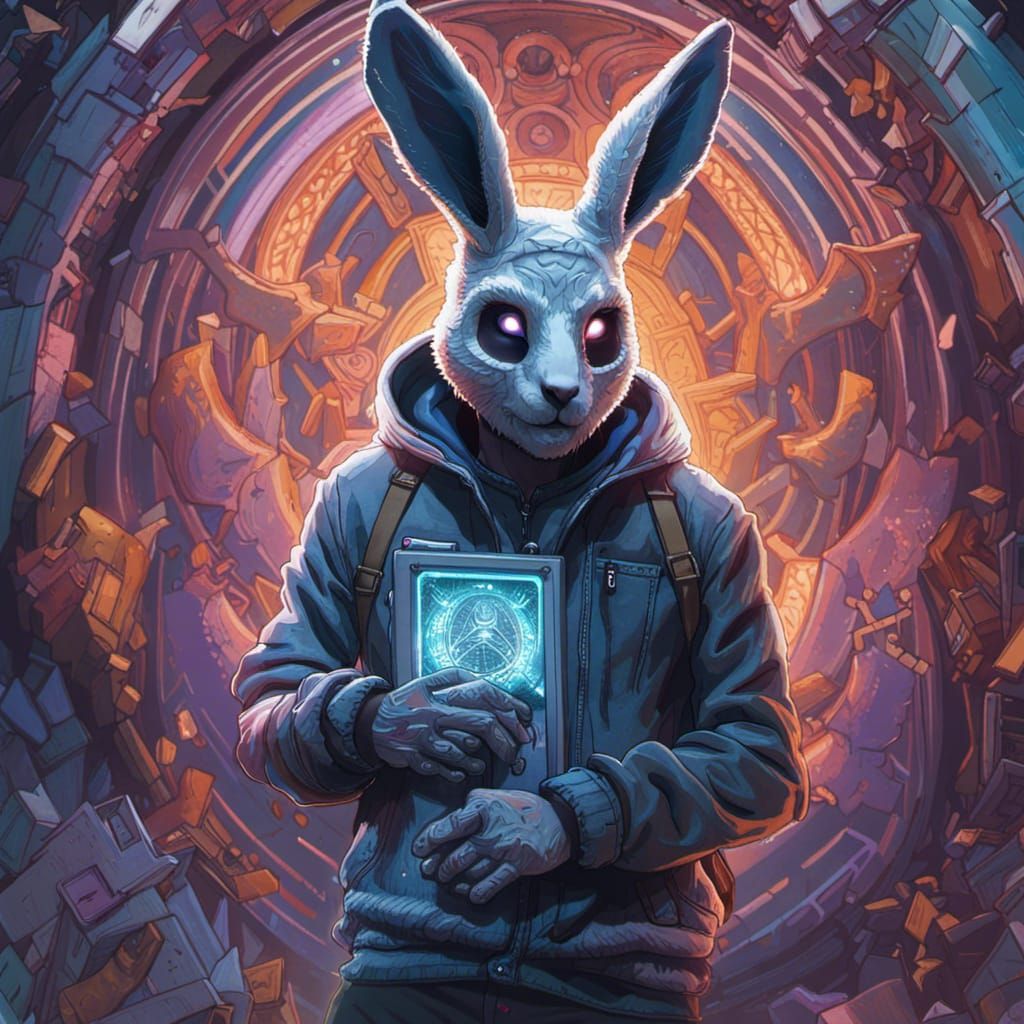 Dark Cinematic Portrait Inspired by Donnie Darko