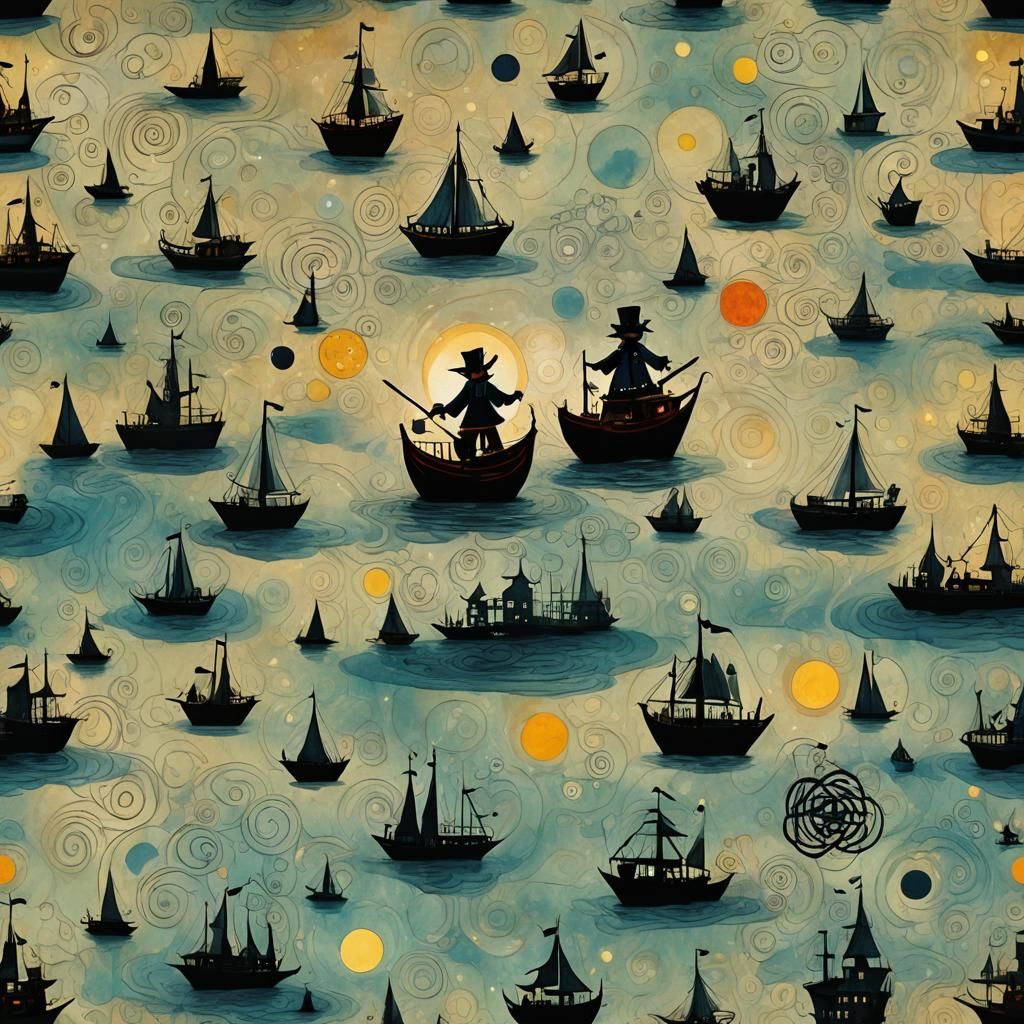 Donald Duck in Metatron's Cube: A Surreal Design