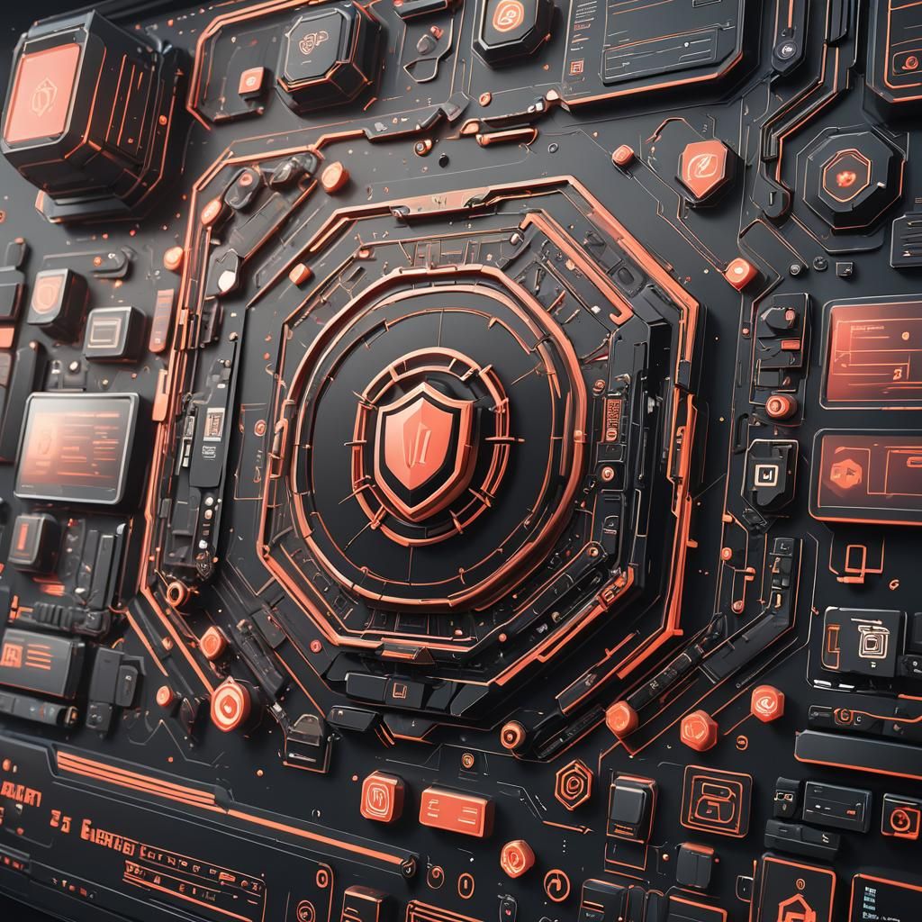 Secure Website Displayed on Modern Computer Screen