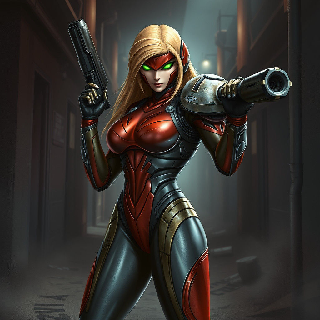 Samus Aran, night elf