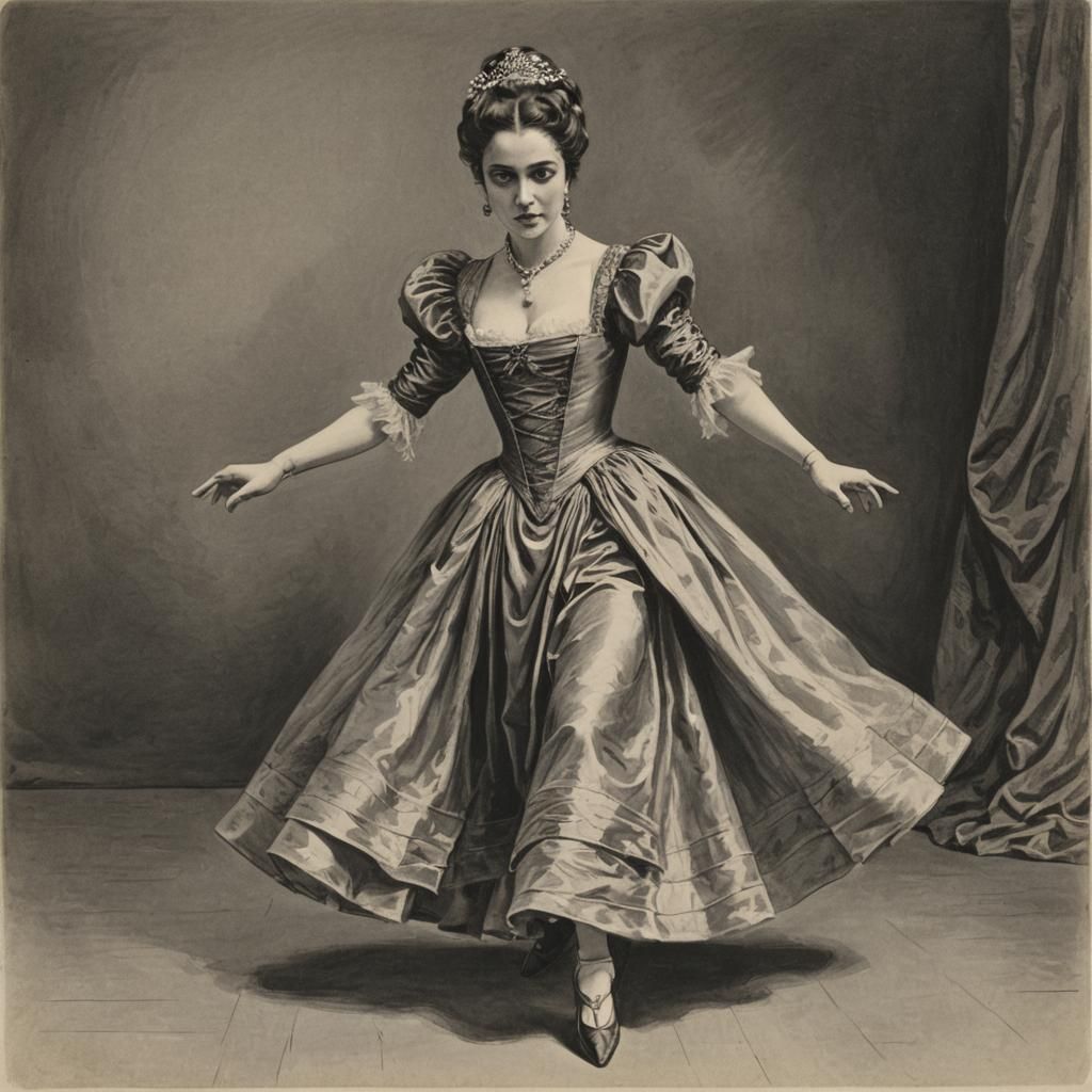 Surreal Lady Grimlin's Dance of Freedom