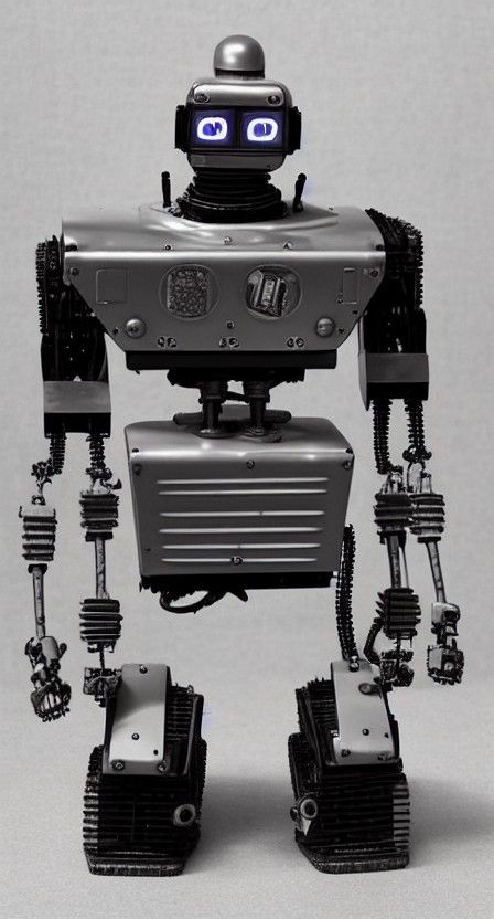 Diesel punk robot