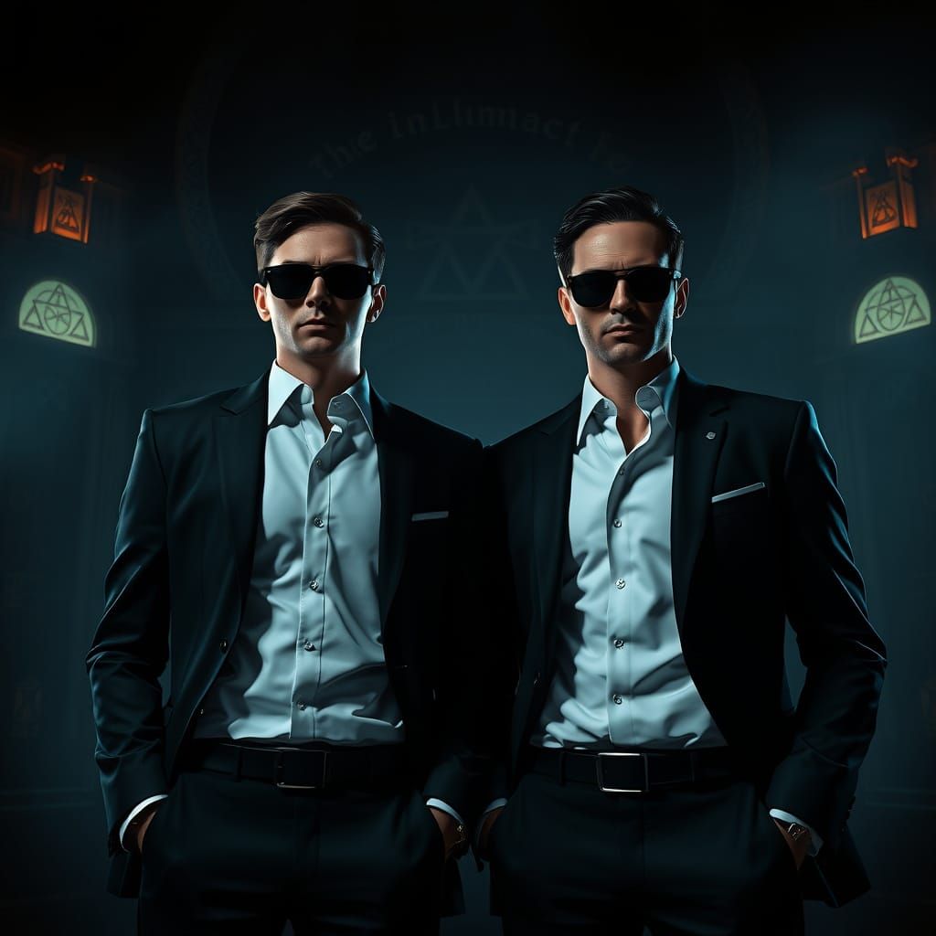 Men in Black in Illuminati Hierarchy