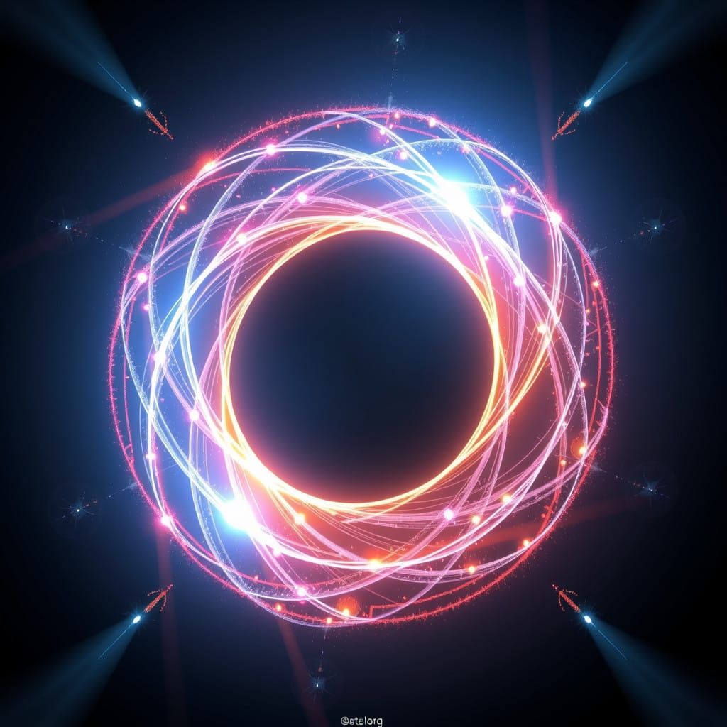 Evolving Infinity Loop in Vibrant Energy and Resonance