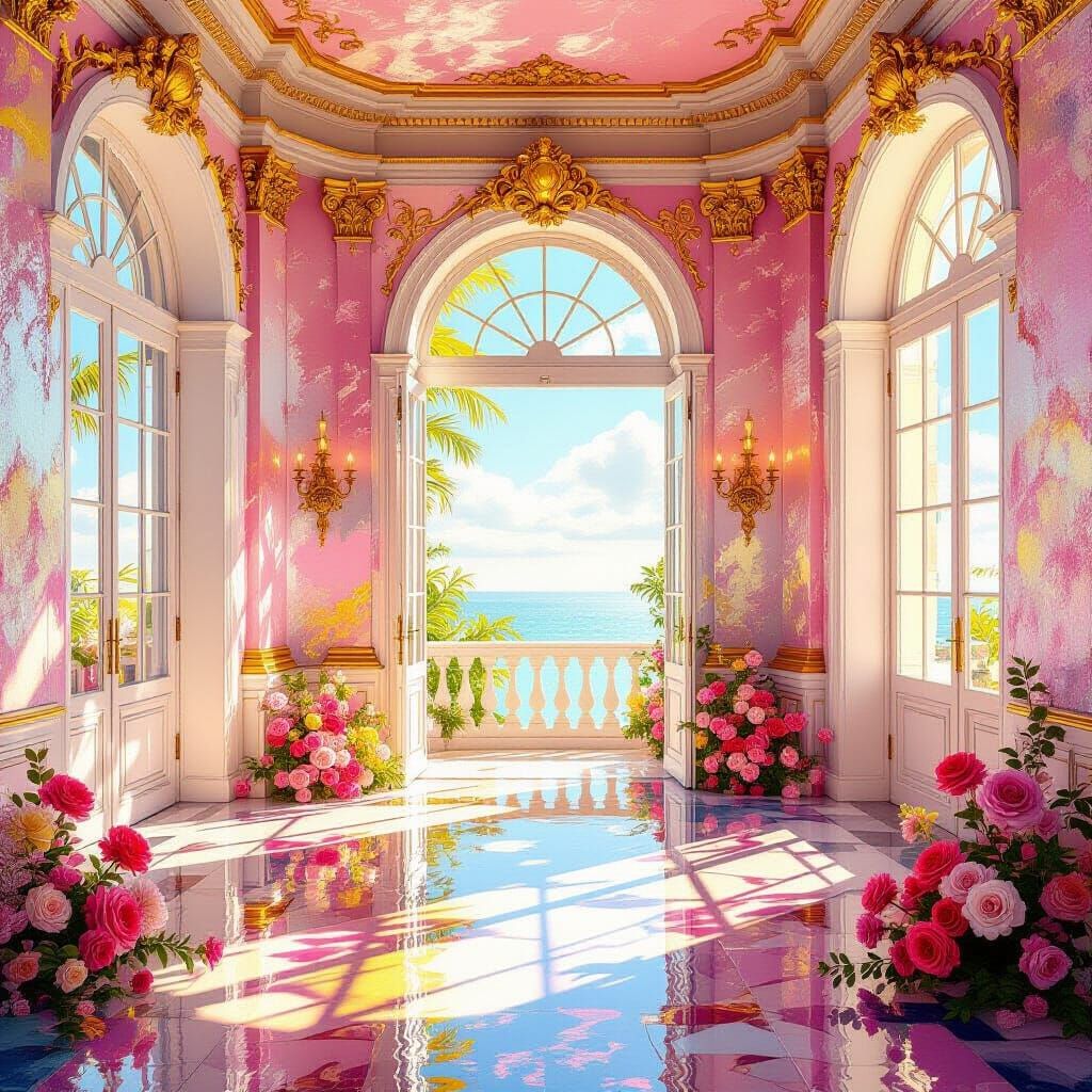 Metamodern Rotunda in Vibrant Hues