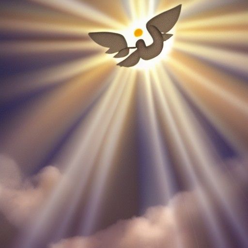 Radiant Angel in Divine Light