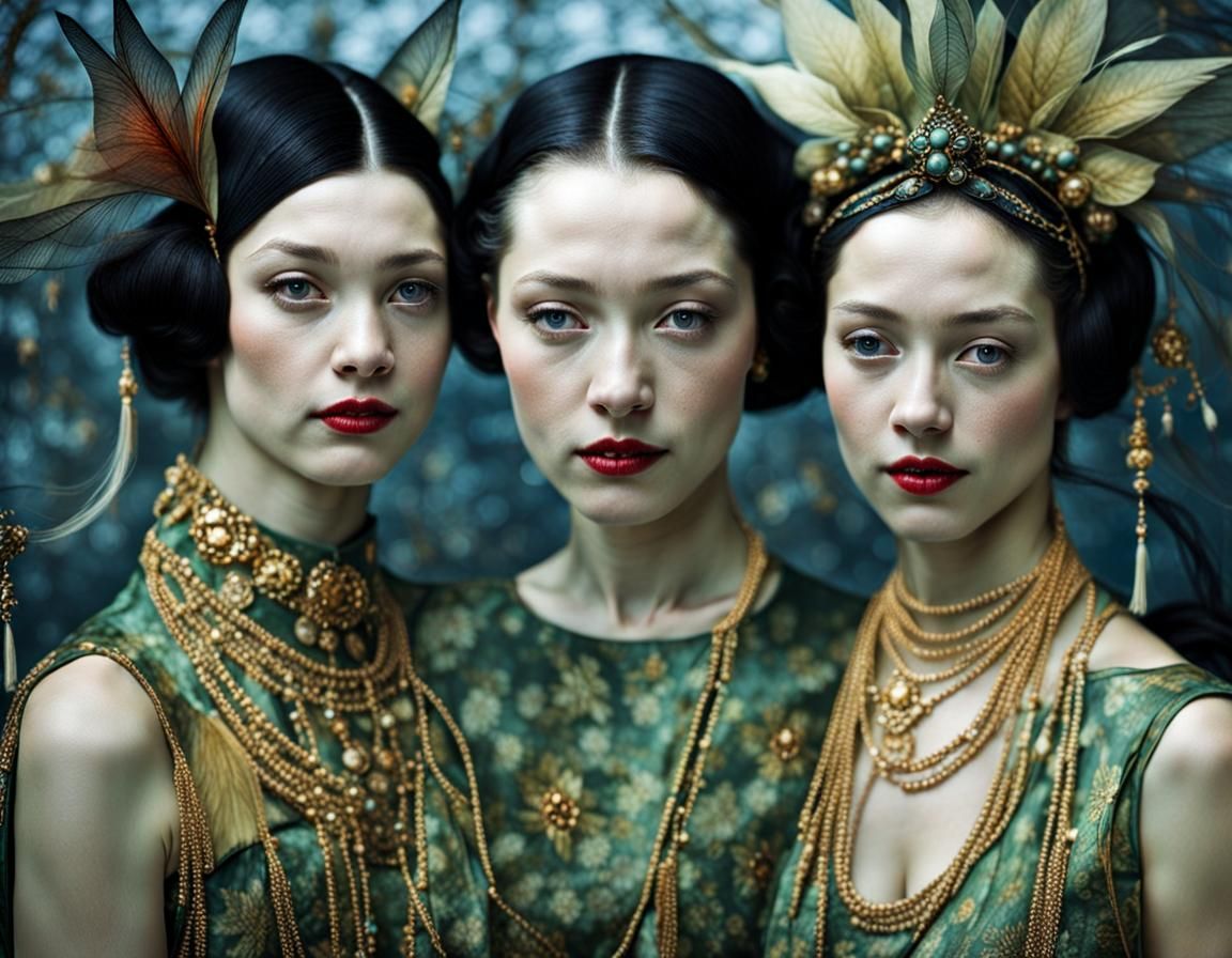 Surreal Restaurant Scene with Exotic Aliens, Photorealistic