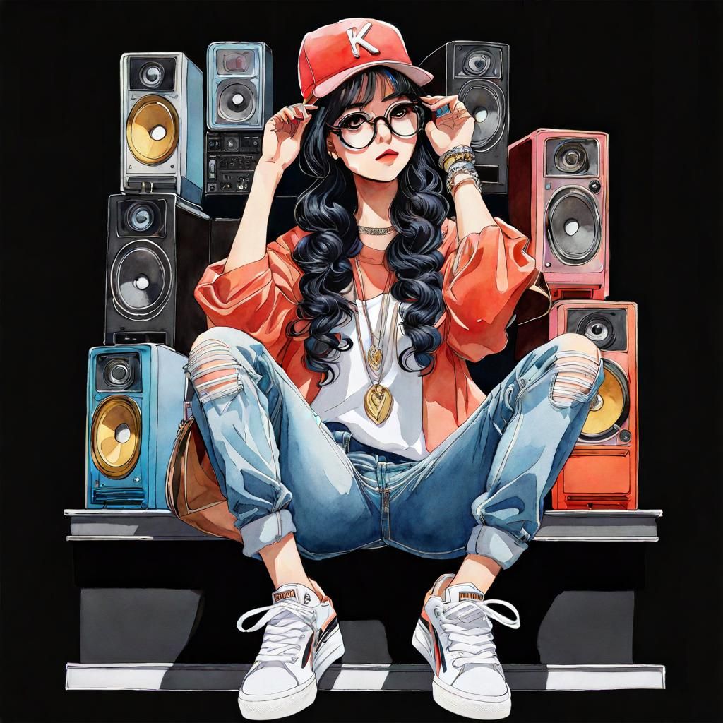Hip-hop girl