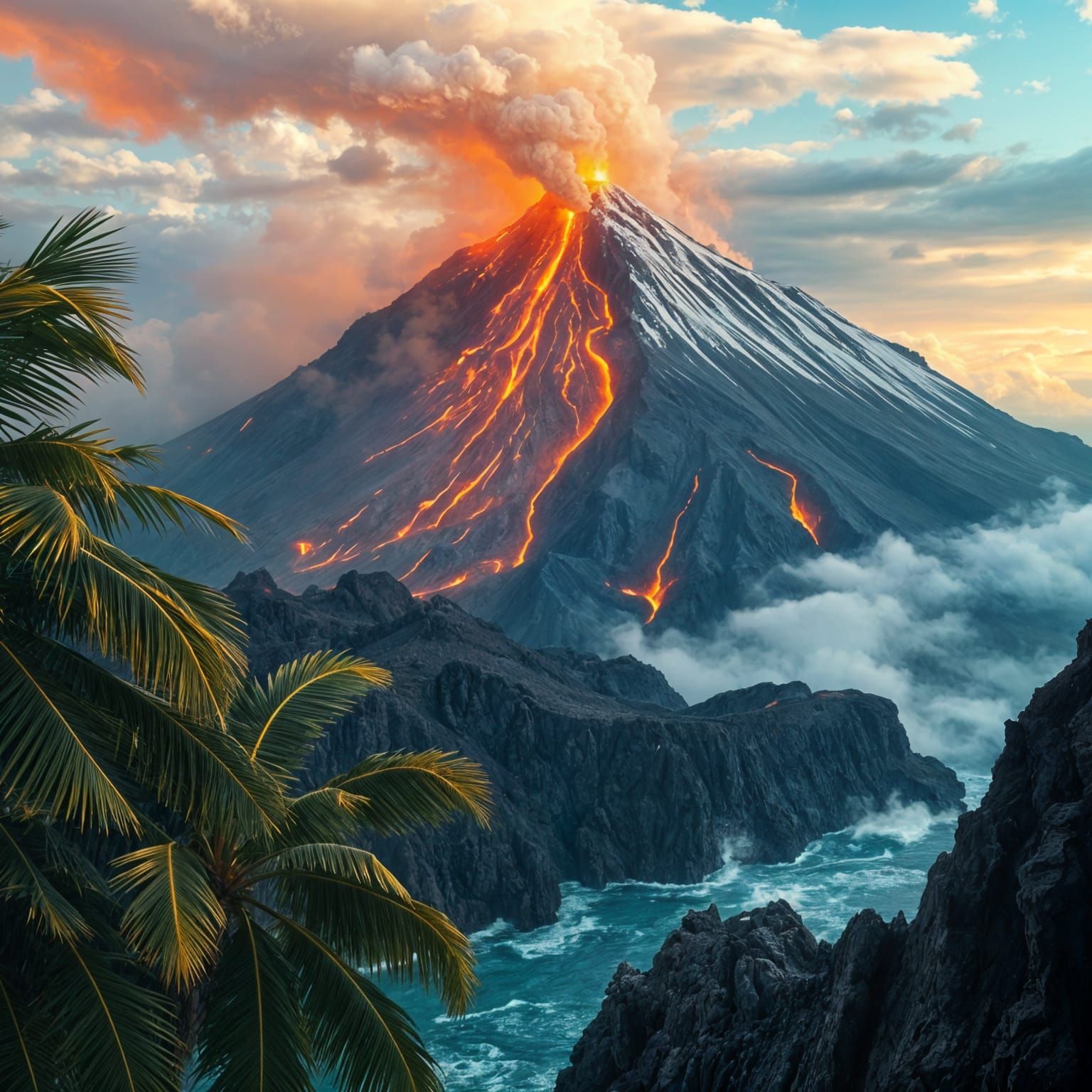 Volcanic Island