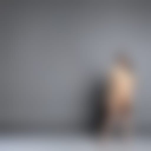 Striking Portrait of Nude Woman