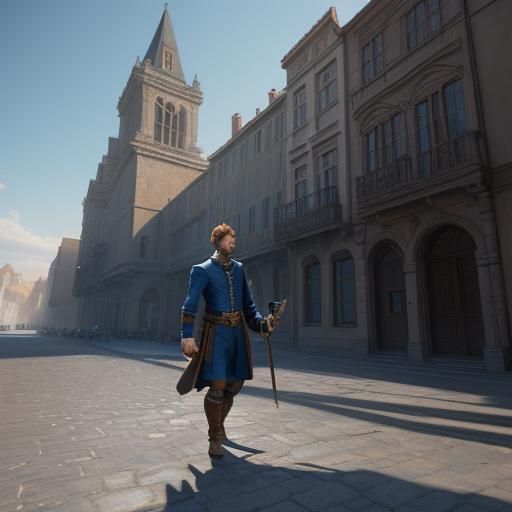 Young Man's Grand Gift in Golden Hour Lighting